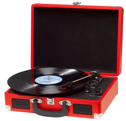 DENVER VPL-120 - turntable - Pladespiller Rød